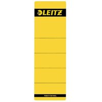 10 LEITZ Ordneretiketten 1642 gelb für 8,0 cm Rückenbreite von Leitz