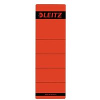 10 LEITZ Ordneretiketten 1642 rot für 8,0 cm Rückenbreite 10 LEITZ Ordneretiketten 1642 rot für 8,0 cm Rückenbreite von Leitz