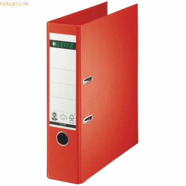 Leitz Ordner Pappe A4 180 Grad 80mm hellrot Leitz Ordner Pappe A4 180 Grad 80mm hellrot von Leitz