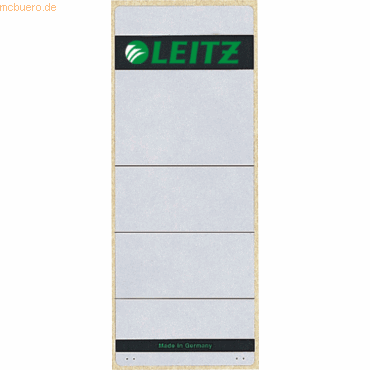Leitz Ordnerrückenschilder 61x157 selbstklebend grau VE=10 Stück Leitz Ordnerrückenschilder 61x157 selbstklebend grau VE=10 Stück von Leitz