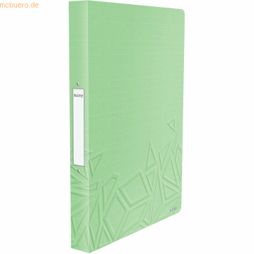 10 x Leitz Ringbuch Urban Chic A4 PP 2 Ringe grün 10 x Leitz Ringbuch Urban Chic A4 PP 2 Ringe grün von Leitz