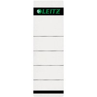 100 LEITZ Ordneretiketten 1642 grau für 8,0 cm Rückenbreite von Leitz