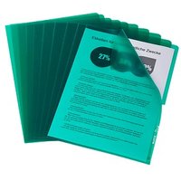 100 LEITZ Sichthüllen 4000 DIN A4 grün genarbt 0,13 mm 100 LEITZ Sichthüllen 4000 DIN A4 grün genarbt 0,13 mm von Leitz