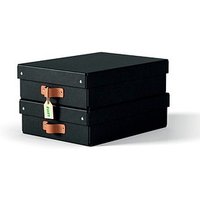 2 LEITZ Puro Aufbewahrungsboxen 8,0 l schwarz 27,5 x 37,5 x 10,5 cm 2 LEITZ Puro Aufbewahrungsboxen 8,0 l schwarz 27,5 x 37,5 x 10,5 cm von Leitz