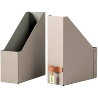 2 LEITZ Stehsammler Puro 24710012 beige Karton, DIN A4 2 LEITZ Stehsammler Puro 24710012 beige Karton, DIN A4 von Leitz