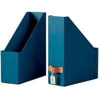 2 LEITZ Stehsammler Puro 24710068 dunkelblau Karton, DIN A4 2 LEITZ Stehsammler Puro 24710068 dunkelblau Karton, DIN A4 von Leitz