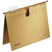 LEITZ Hängehefter ALPHA® 1914 Karton naturbraun 1 x kaufmännische Heftung, 25 St. von Leitz
