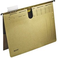 LEITZ Hängehefter ALPHA 1912 Karton naturbraun DIN A4 1x kaufmännische Heftung, 25 St. LEITZ Hängehefter ALPHA 1912 Karton naturbraun DIN A4 1x kaufmännische Heftung, 25 St. von Leitz