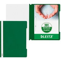25 LEITZ Schnellhefter 4191 Kunststoff grün DIN A4 von Leitz