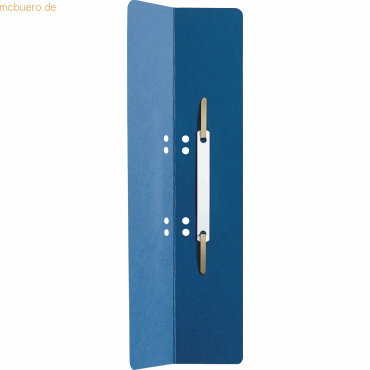 25 x Leitz Einhängeheftrücken Karton 60x305mm blau von Leitz
