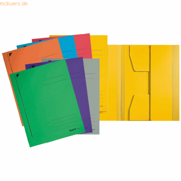 25 x Leitz Jurismappe A4 240x318mm sortiert 25 x Leitz Jurismappe A4 240x318mm sortiert von Leitz