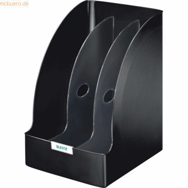 Leitz Stehsammler Jumbo Plus A4 Polystyrol schwarz Leitz Stehsammler Jumbo Plus A4 Polystyrol schwarz von Leitz