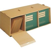 5 LEITZ Archivboxen Premium 6080 braun von Leitz