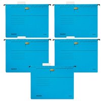 5 LEITZ Hängehefter ALPHA® 1984 Karton blau 1 x kaufmännische Heftung von Leitz