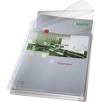 5 LEITZ Prospekthüllen DIN A4 transparent genarbt 0,17 mm von Leitz