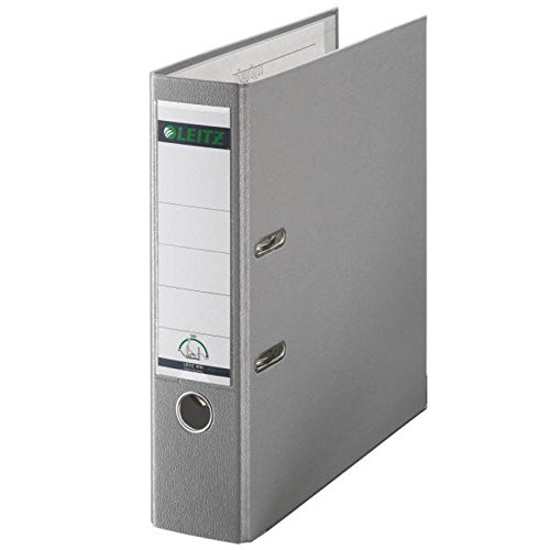 5 x Leitz 1010 Qualitäts-Ordner 180° Plastik - A4, 80 mm, grau 5 x Leitz 1010 Qualitäts-Ordner 180° Plastik - A4, 80 mm, grau von Leitz