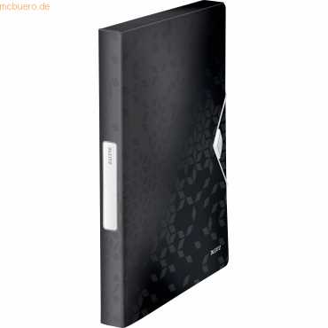 5 x Leitz Ablagebox Wow A4 PP 30mm schwarz 5 x Leitz Ablagebox Wow A4 PP 30mm schwarz von Leitz
