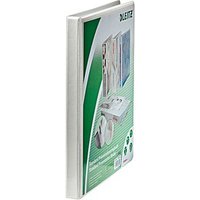 6 LEITZ Präsentationsringbücher 2-Ringe weiß 2,9 cm DIN A4 von Leitz