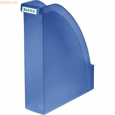 6 x Leitz Stehsammler Plus A4 Polystyrol blau frost 6 x Leitz Stehsammler Plus A4 Polystyrol blau frost von Leitz