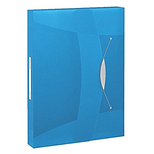 Esselte 624047 Ablagebox VIVIDA, A4, PP, 40 mm, blau von Esselte