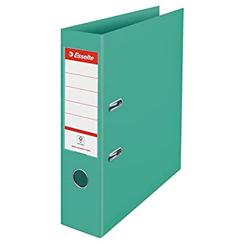 Esselte PP, 500 Blatt Kapazität, 75 mm Rückenbreite, leichter und langlebiger A4-Ordner für Zuhause/Büro, zur Schreibtischorganisation, Colour'Breeze Serie, Grün, 626213 Esselte PP, 500 Blatt Kapazität, 75 mm Rückenbreite, leichter und langlebiger A4-Ordner für Zuhause/Büro, zur Schreibtischorganisation, Colour'Breeze Serie, Grün, 626213 von Esselte