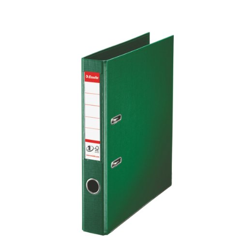 Esselte DIN A4 Ordner, Grün, 52 mm Rückenbreite, Kunststoff, 10er-Pack, 811460 Esselte DIN A4 Ordner, Grün, 52 mm Rückenbreite, Kunststoff, 10er-Pack, 811460 von Esselte