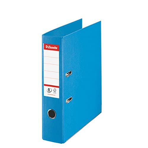 Esselte DIN A4 Ordner, Hellblau, 72 mm Rückenbreite, Kunststoff, 811311 Esselte DIN A4 Ordner, Hellblau, 72 mm Rückenbreite, Kunststoff, 811311 von Esselte