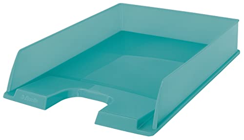 Esselte Briefablage, Stapelbarer A4 Papierablageordner für Dokumente, Kataloge, Broschüren und Zeitschriften, Für Zuhause/Büro, Zur Schreibtischorganisation, Colour'Breeze Serie, Blau, 626274 Esselte Briefablage, Stapelbarer A4 Papierablageordner für Dokumente, Kataloge, Broschüren und Zeitschriften, Für Zuhause/Büro, Zur Schreibtischorganisation, Colour'Breeze Serie, Blau, 626274 von Esselte