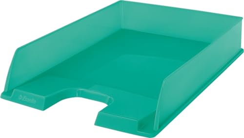 Esselte Briefablage, Stapelbarer A4 Papierablageordner für Dokumente, Kataloge, Broschüren und Zeitschriften, Für Zuhause/Büro, Zur Schreibtischorganisation, Colour'Breeze Serie, Grün, 626275 Esselte Briefablage, Stapelbarer A4 Papierablageordner für Dokumente, Kataloge, Broschüren und Zeitschriften, Für Zuhause/Büro, Zur Schreibtischorganisation, Colour'Breeze Serie, Grün, 626275 von Esselte