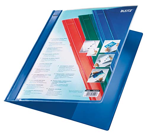 Esselte Leitz Hefter Exquisit, Präsentationstasche, A4, Überbreite, PVC, blau Esselte Leitz Hefter Exquisit, Präsentationstasche, A4, Überbreite, PVC, blau von Leitz
