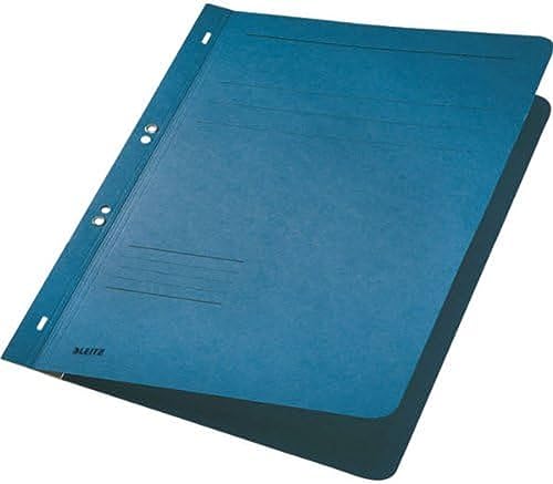Esselte Leitz Ösenhefter, 1/1 Vorderdeckel, A4, kfm.- oder Amtsheftung, Manilakarton, blau, 50Stück Esselte Leitz Ösenhefter, 1/1 Vorderdeckel, A4, kfm.- oder Amtsheftung, Manilakarton, blau, 50Stück von Leitz