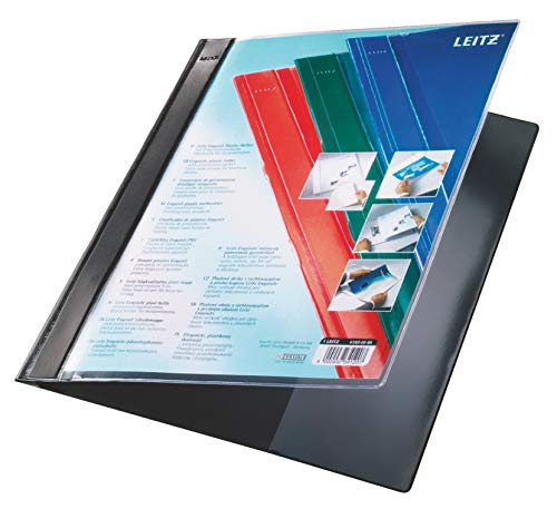 Esselte Leitz Ordner Exquisit, A4, Überbreite, PVC, schwarz Esselte Leitz Ordner Exquisit, A4, Überbreite, PVC, schwarz von Leitz