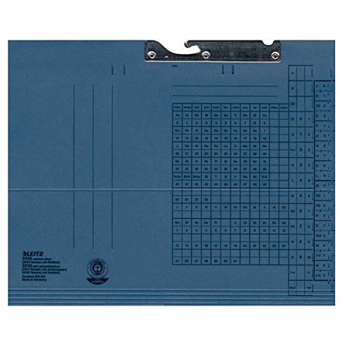 Esselte Leitz Pendelmappe, seitlich offen, Manilakarton, blau Esselte Leitz Pendelmappe, seitlich offen, Manilakarton, blau von Leitz