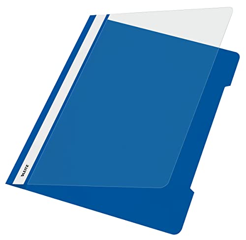 Esselte Leitz Standard-A4-Titelstreifen-PVC-Tischdecke in voller Länge, blau Esselte Leitz Standard-A4-Titelstreifen-PVC-Tischdecke in voller Länge, blau von Leitz