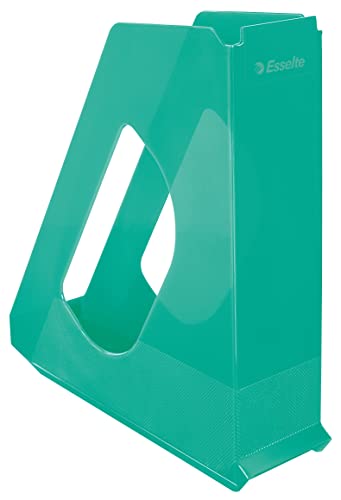 Leitz Esselte Zeitschriftenordner, A4-Papierablage für Dokumente, Kataloge und Broschüren, Für Zuhause/Büro, Zur Schreibtischorganisation, Colour'Breeze Serie, Grün, 626280 Leitz Esselte Zeitschriftenordner, A4-Papierablage für Dokumente, Kataloge und Broschüren, Für Zuhause/Büro, Zur Schreibtischorganisation, Colour'Breeze Serie, Grün, 626280 von Leitz