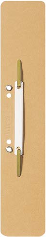 LEITZ® Heftstreifen, Manilakarton (RC), 250 g/m², lang, 60 x 305 mm, chamois (25 Stück), Sie erhalten 1 Packung á 25 Stück von Leitz