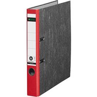 AKTION: LEITZ 1050 Ordner rot marmoriert Karton 5,2 cm DIN A4, 1 St. mit Prämie nach Registrierung von Leitz