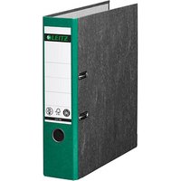 LEITZ 1080 Ordner grün marmoriert Karton 8,0 cm DIN A4 von Leitz