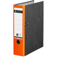 AKTION: LEITZ 1080 Ordner orange marmoriert Karton 8,0 cm DIN A4, 1 St. mit Prämie nach Registrierung von Leitz
