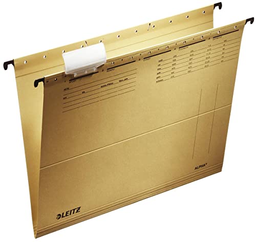 LEITZ ALPHA H‰ngemappe, A4, seitlich offen, natron VE = 25 von Leitz