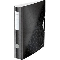 LEITZ Active WOW 1107 Ordner schwarz Kunststoff 6,5 cm DIN A4 von Leitz
