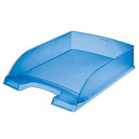 LEITZ Briefablage Plus blau-transparent von Leitz