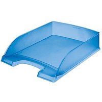 LEITZ Briefablage Plus blau-transparent von Leitz