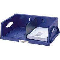 LEITZ Briefablage Sorty A4 quer blau von Leitz