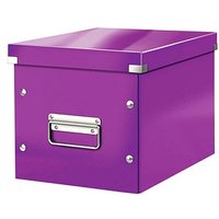 LEITZ Click & Store Aufbewahrungsbox 10,0 l violett 26,0 x 26,0 x 24,0 cm LEITZ Click & Store Aufbewahrungsbox 10,0 l violett 26,0 x 26,0 x 24,0 cm von Leitz