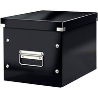 LEITZ Click & Store Aufbewahrungsbox 10,0 l schwarz 26,0 x 26,0 x 24,0 cm LEITZ Click & Store Aufbewahrungsbox 10,0 l schwarz 26,0 x 26,0 x 24,0 cm von Leitz