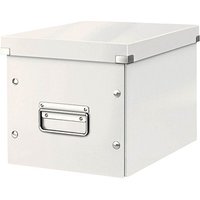 LEITZ Click & Store Aufbewahrungsbox 10,0 l weiß 26,0 x 26,0 x 24,0 cm von Leitz