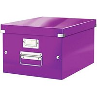 LEITZ Click & Store Aufbewahrungsbox 16,7 l violett 28,1 x 36,9 x 20,0 cm von Leitz