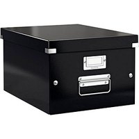 LEITZ Click & Store Aufbewahrungsbox 16,7 l schwarz 28,1 x 36,9 x 20,0 cm von Leitz