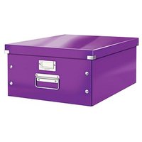 LEITZ Click & Store Aufbewahrungsbox 36,0 l violett 36,9 x 48,2 x 20,0 cm von Leitz